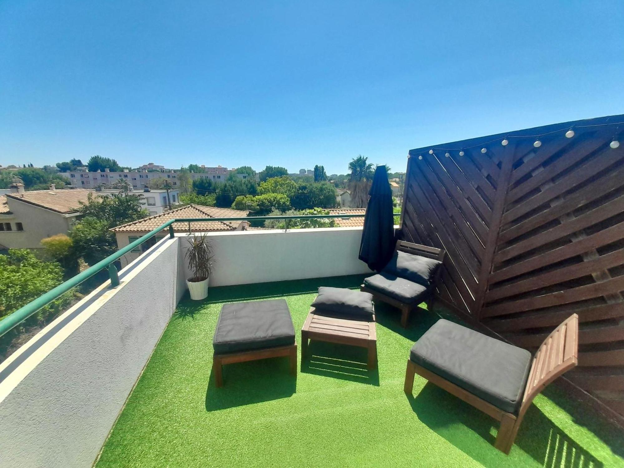 Terrasse De La Pompignane - T2 Lumineux Plein Sud Daire Montpellier Dış mekan fotoğraf